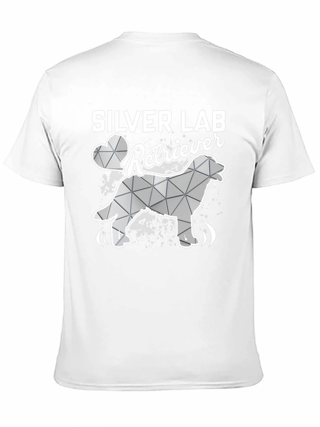 Silver Lab Retriever Graphic T-Shirt