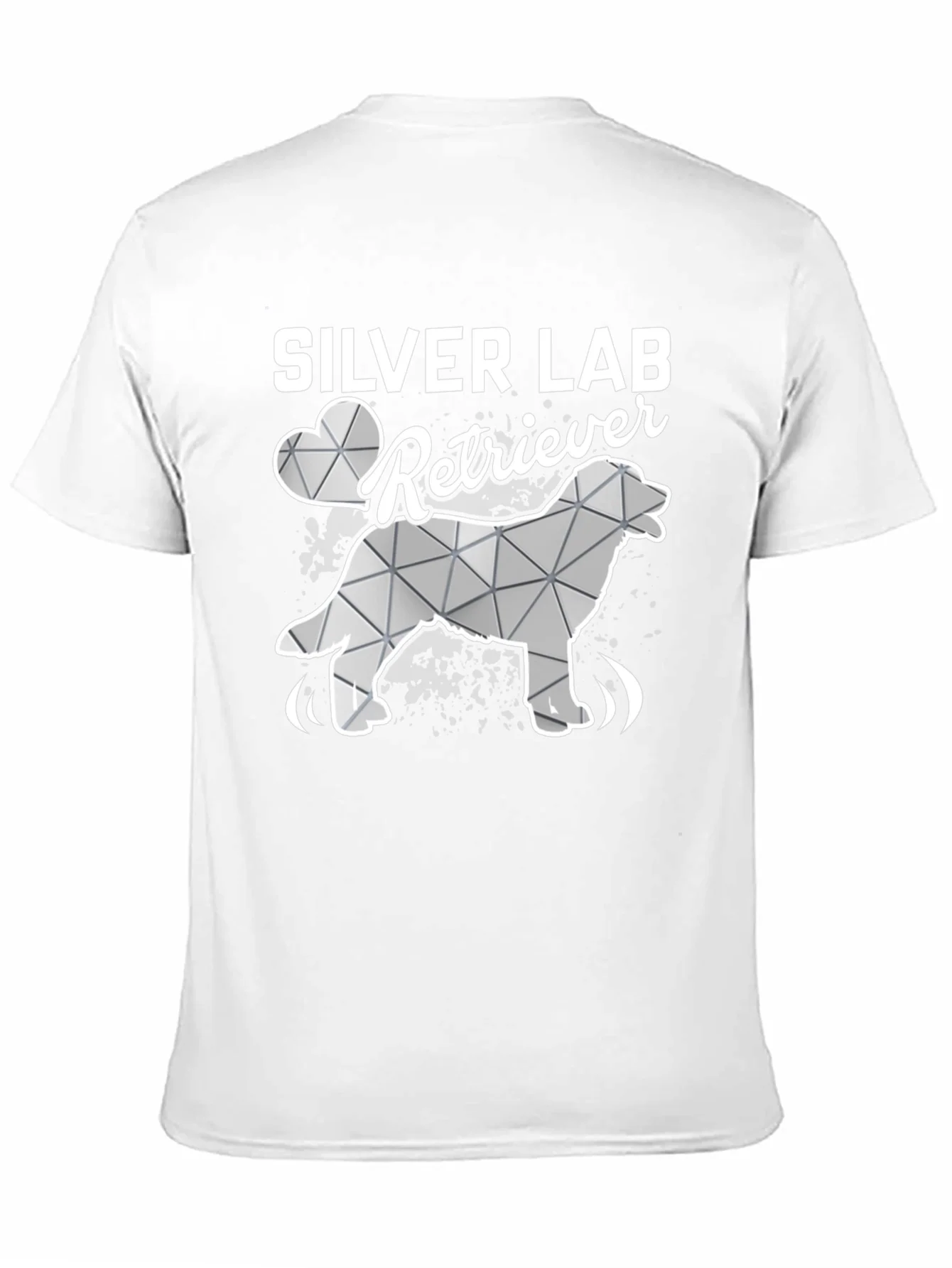 Silver Lab Retriever Graphic T-Shirt