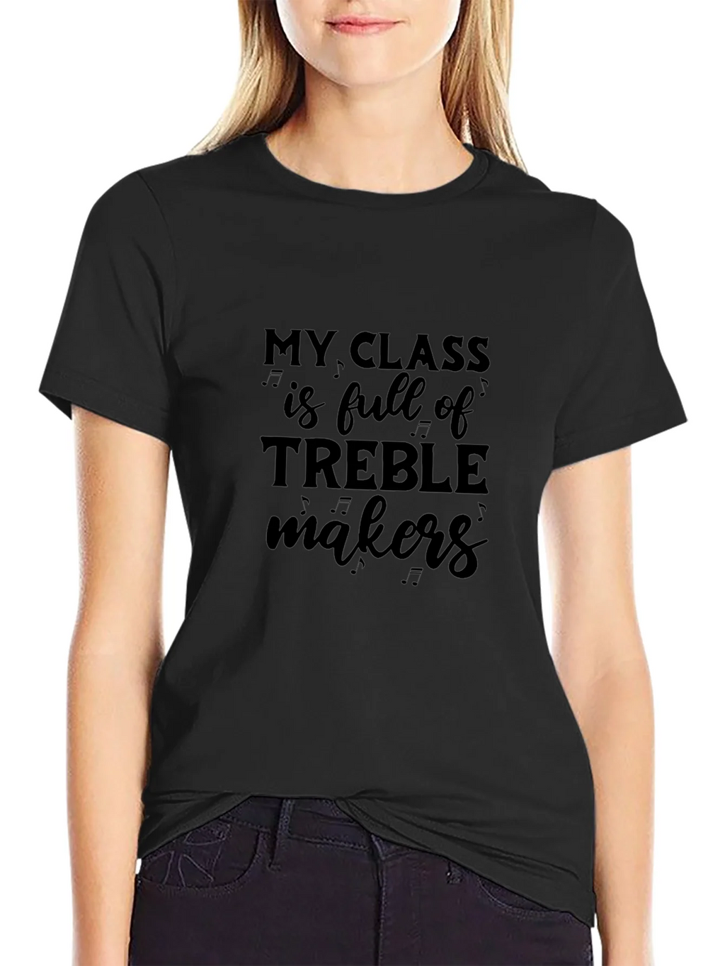 Funny Music Teacher T-Shirt: Treble Makers