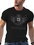 Everglow Graphic T-Shirt - Angel Wings Halo Christian