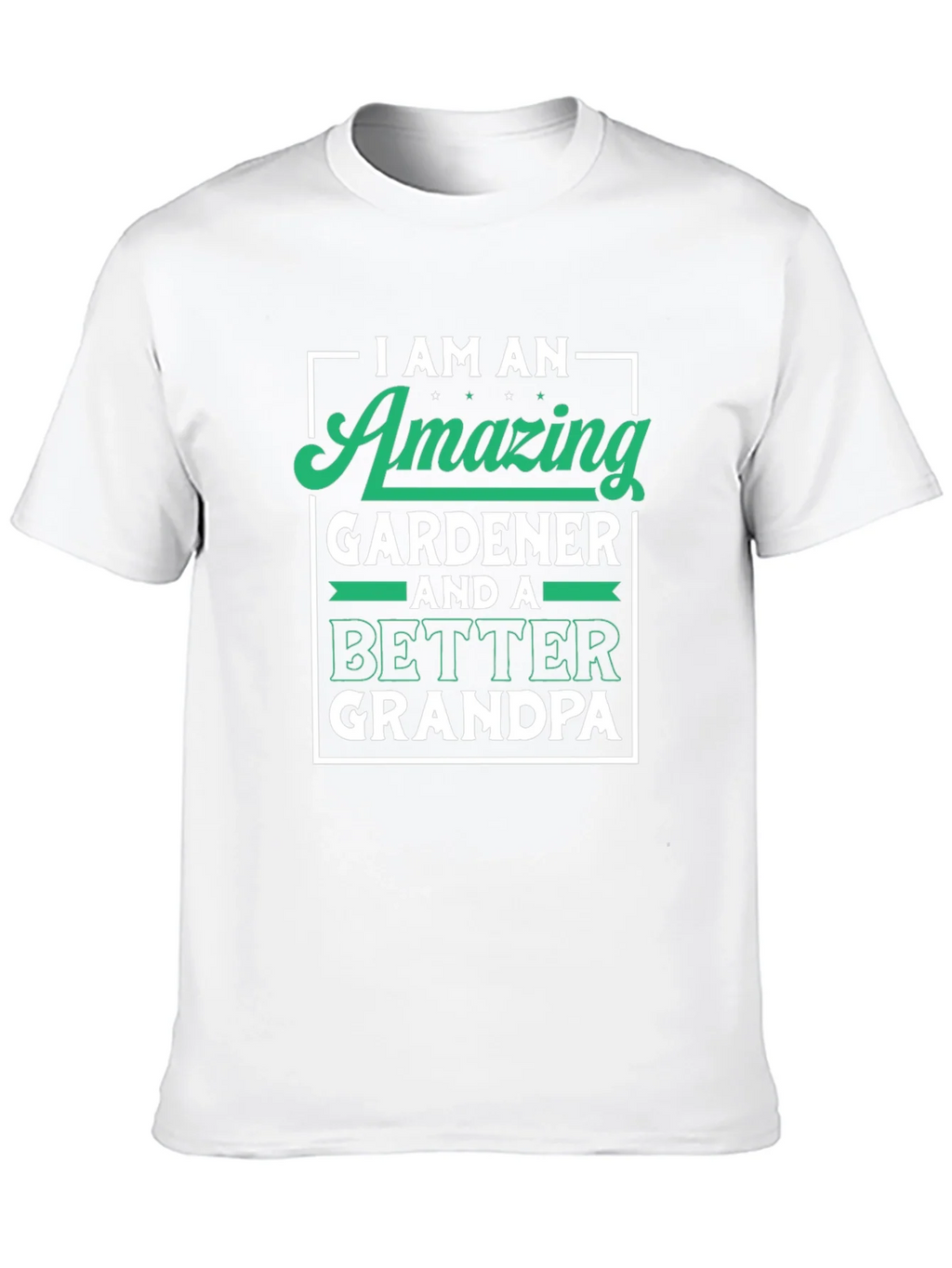 Amazing Gardener Grandpa T-Shirt