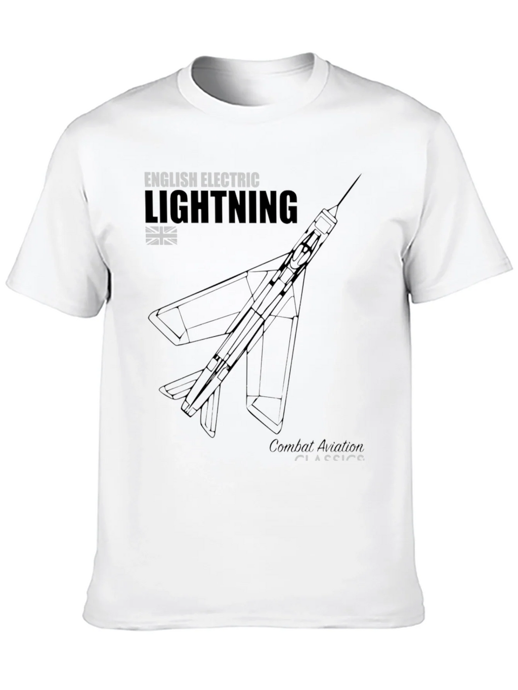 English Electric Lightning T-Shirt - Combat Aviation Classics