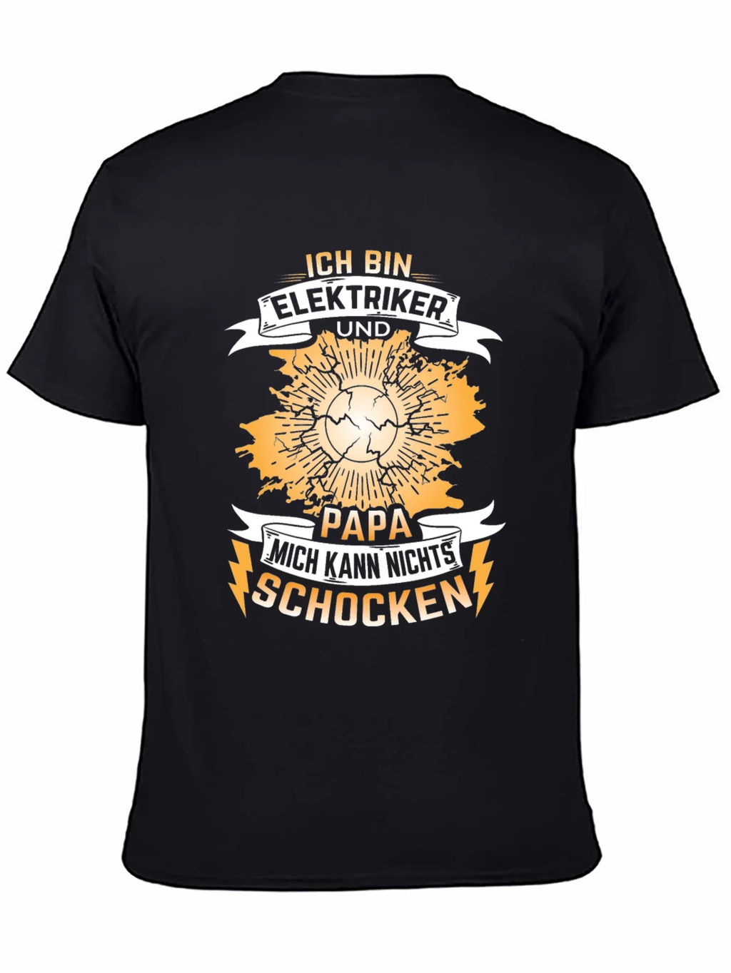 Electrician Dad T-Shirt - I Cant Be Shocked