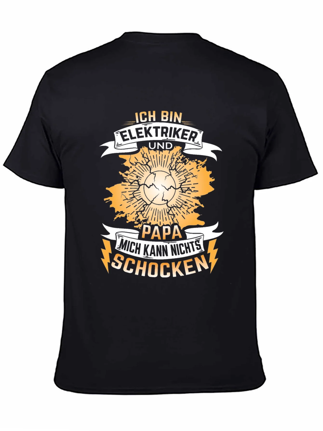 Electrician Dad T-Shirt - I Cant Be Shocked