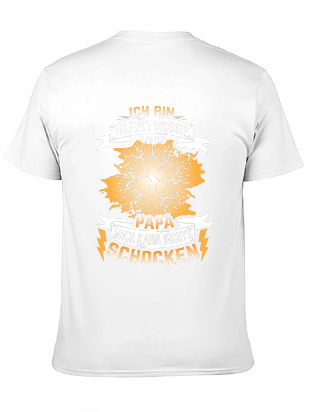 Electrician Dad T-Shirt - I Cant Be Shocked