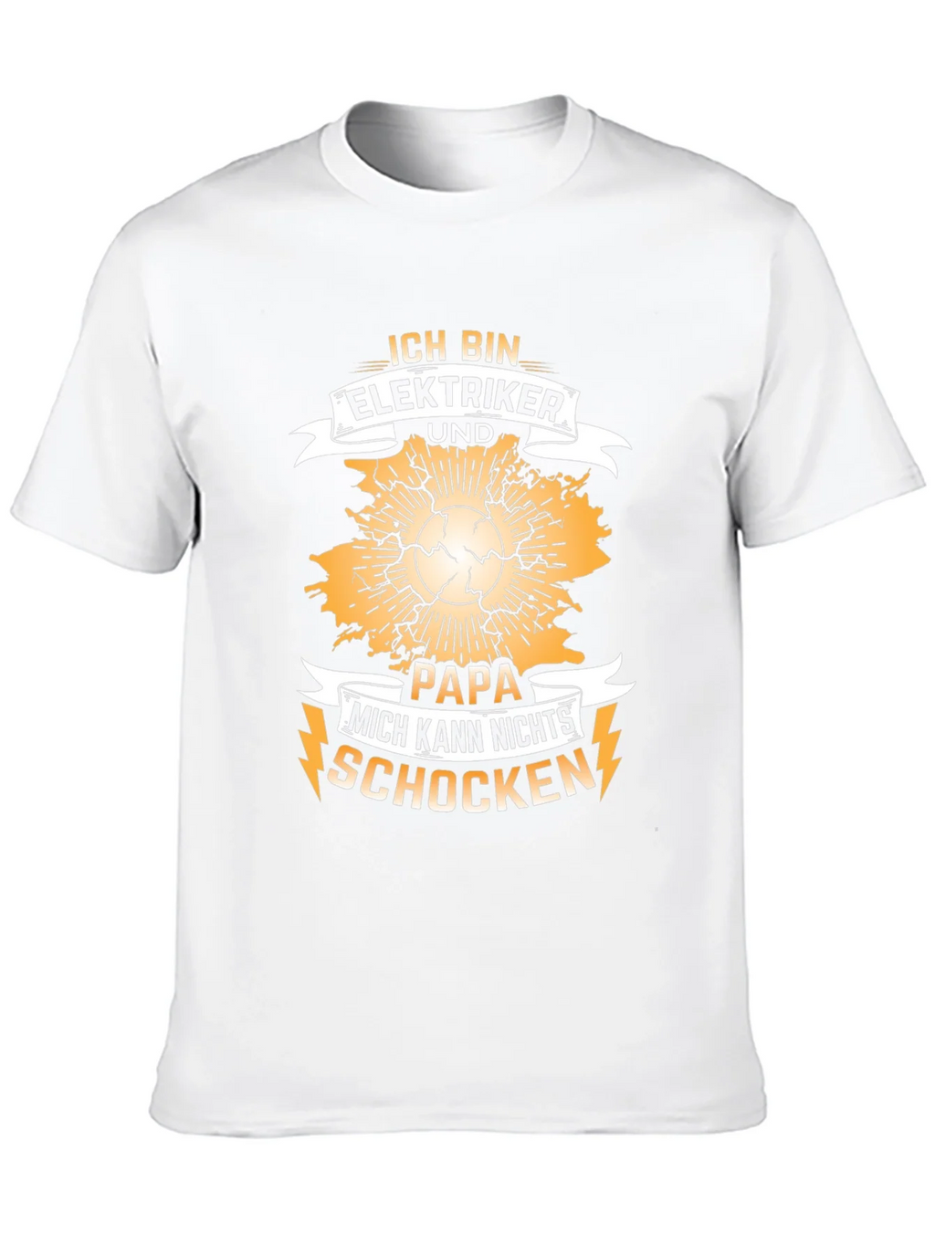 Electrician Dad T-Shirt - I Cant Be Shocked