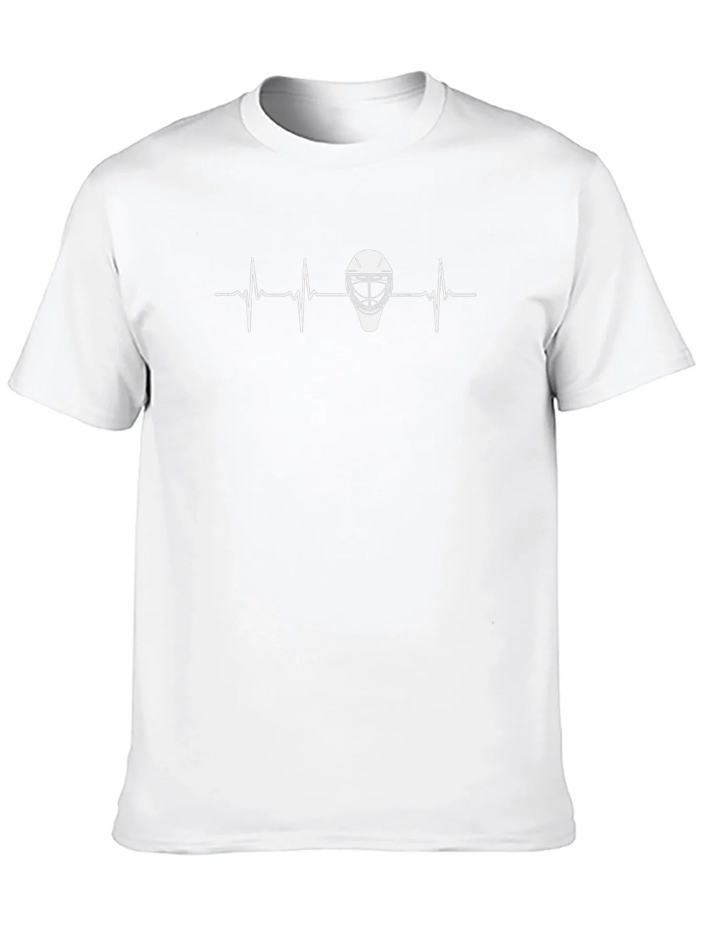 Hockey Goalie Heartbeat T-Shirt