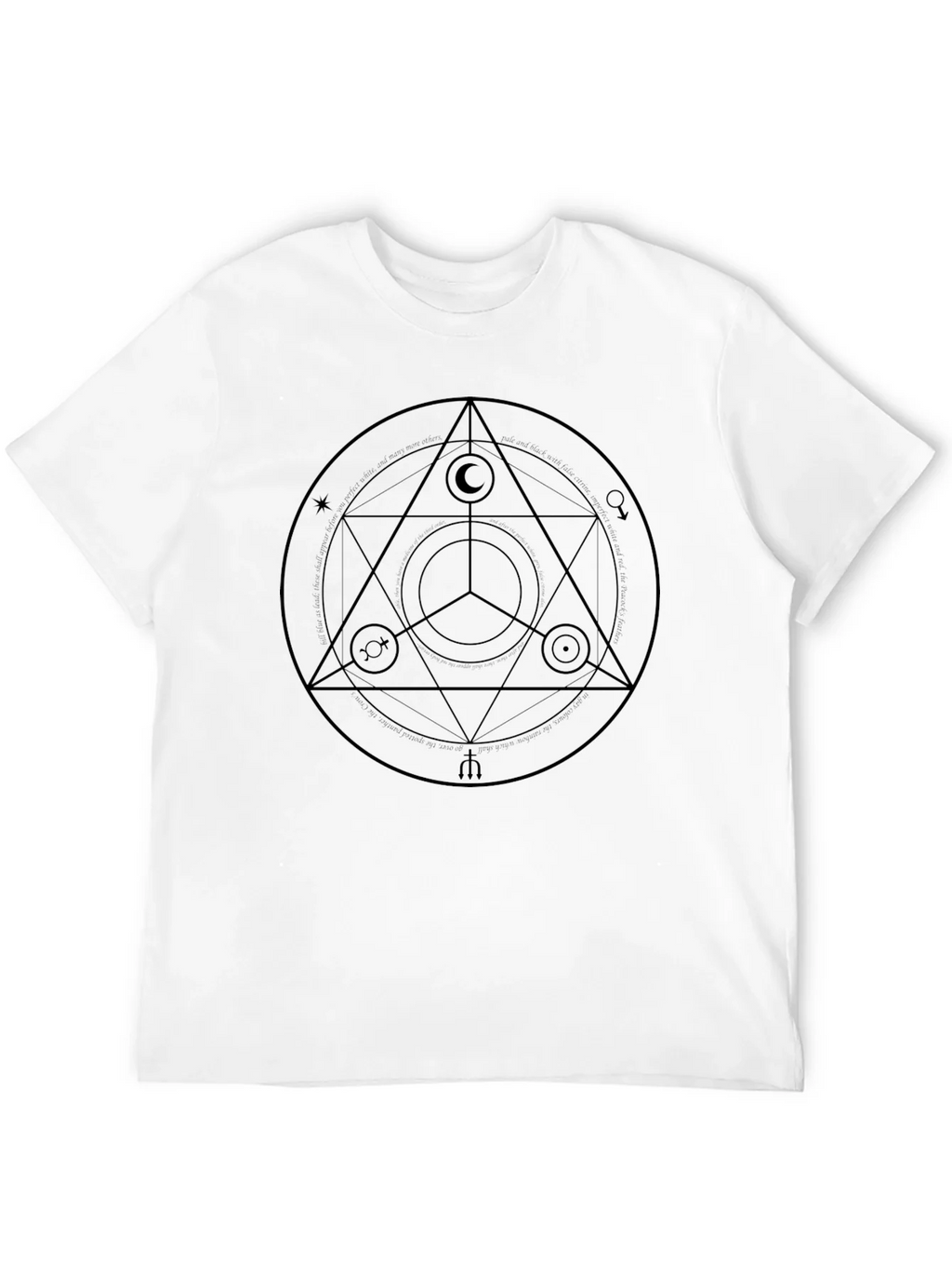 Symbolic Graphic Tee - Black Unisex Shirt