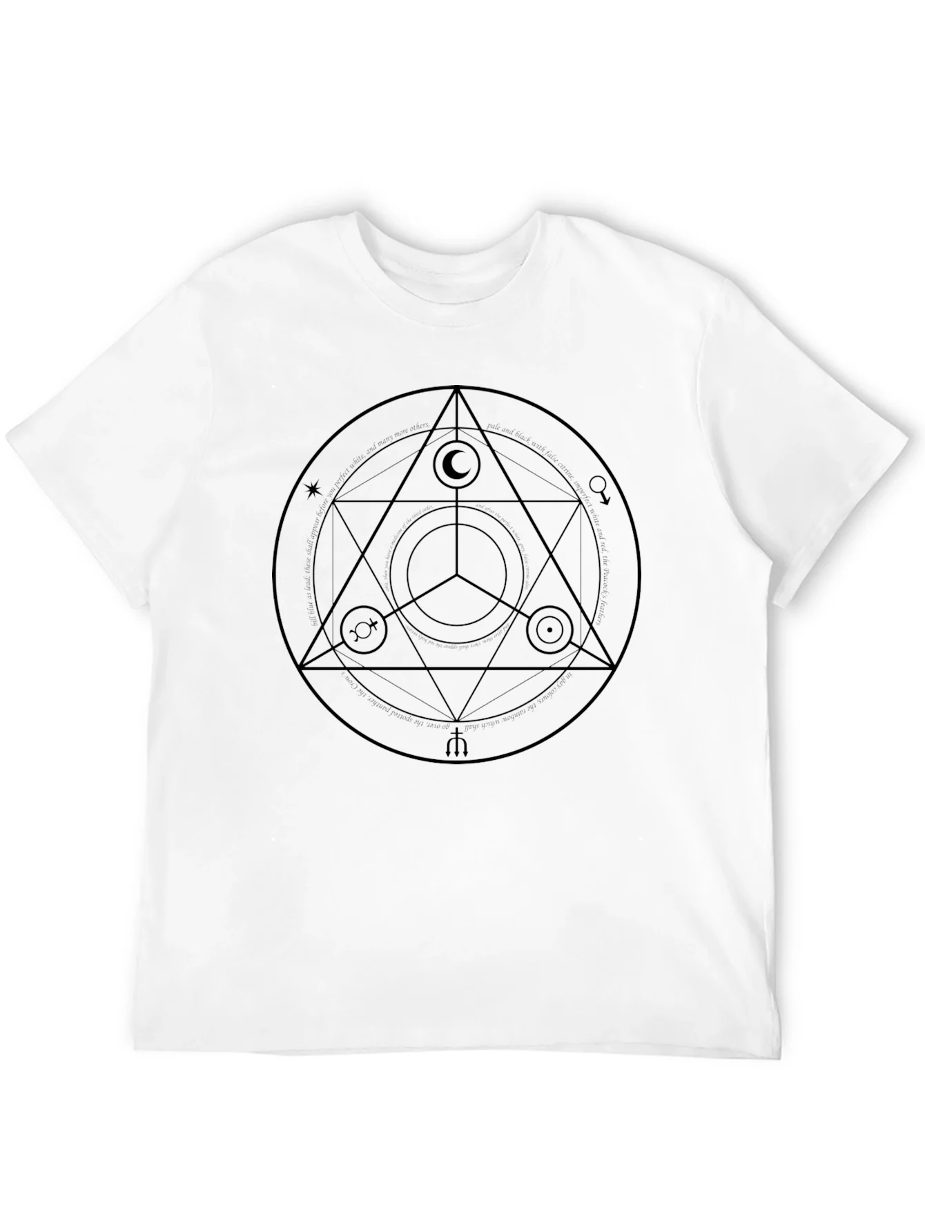 Symbolic Graphic Tee - Black Unisex Shirt