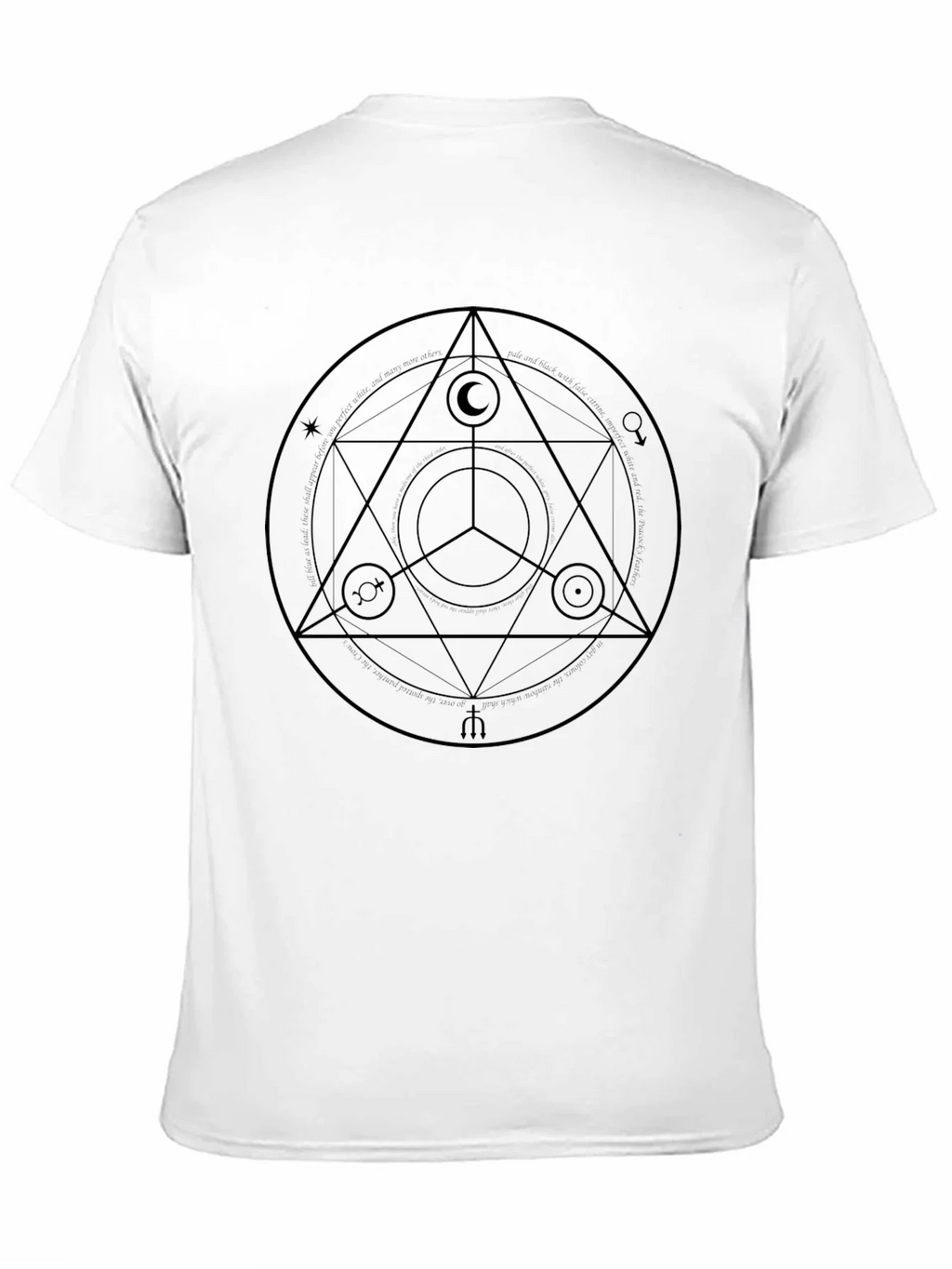 Symbolic Graphic Tee - Black Unisex Shirt