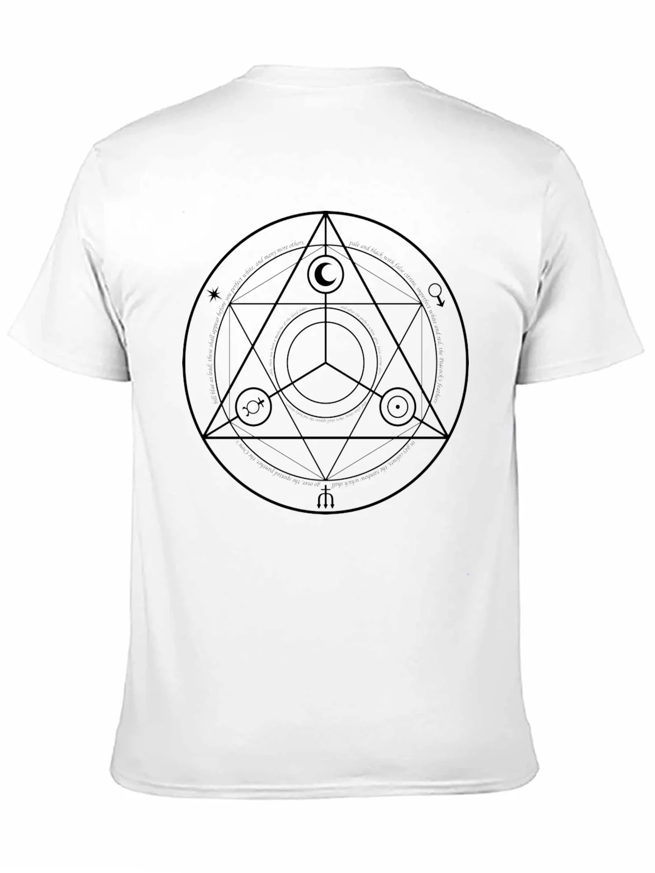 Symbolic Graphic Tee - Black Unisex Shirt