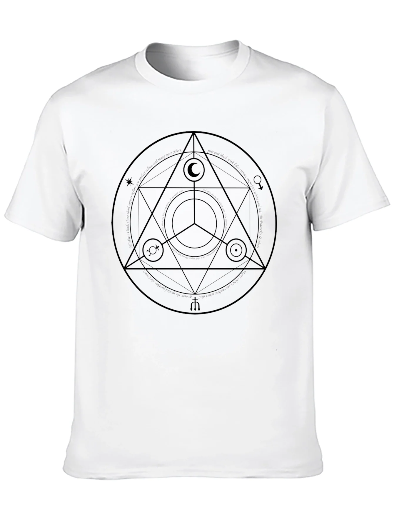 Symbolic Graphic Tee - Black Unisex Shirt