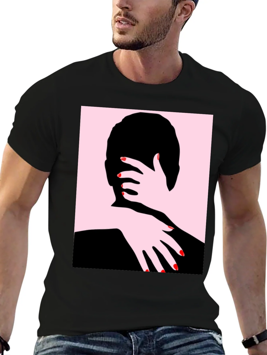 Embrace Graphic Tee - Stylish Cotton Blend Shirt