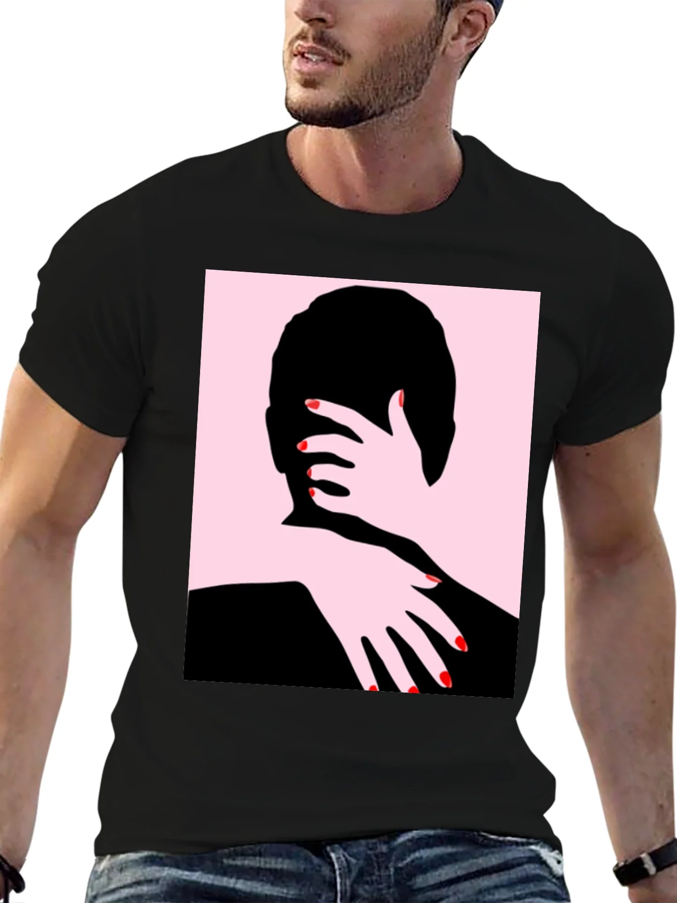 Embrace Graphic Tee - Stylish Cotton Blend Shirt