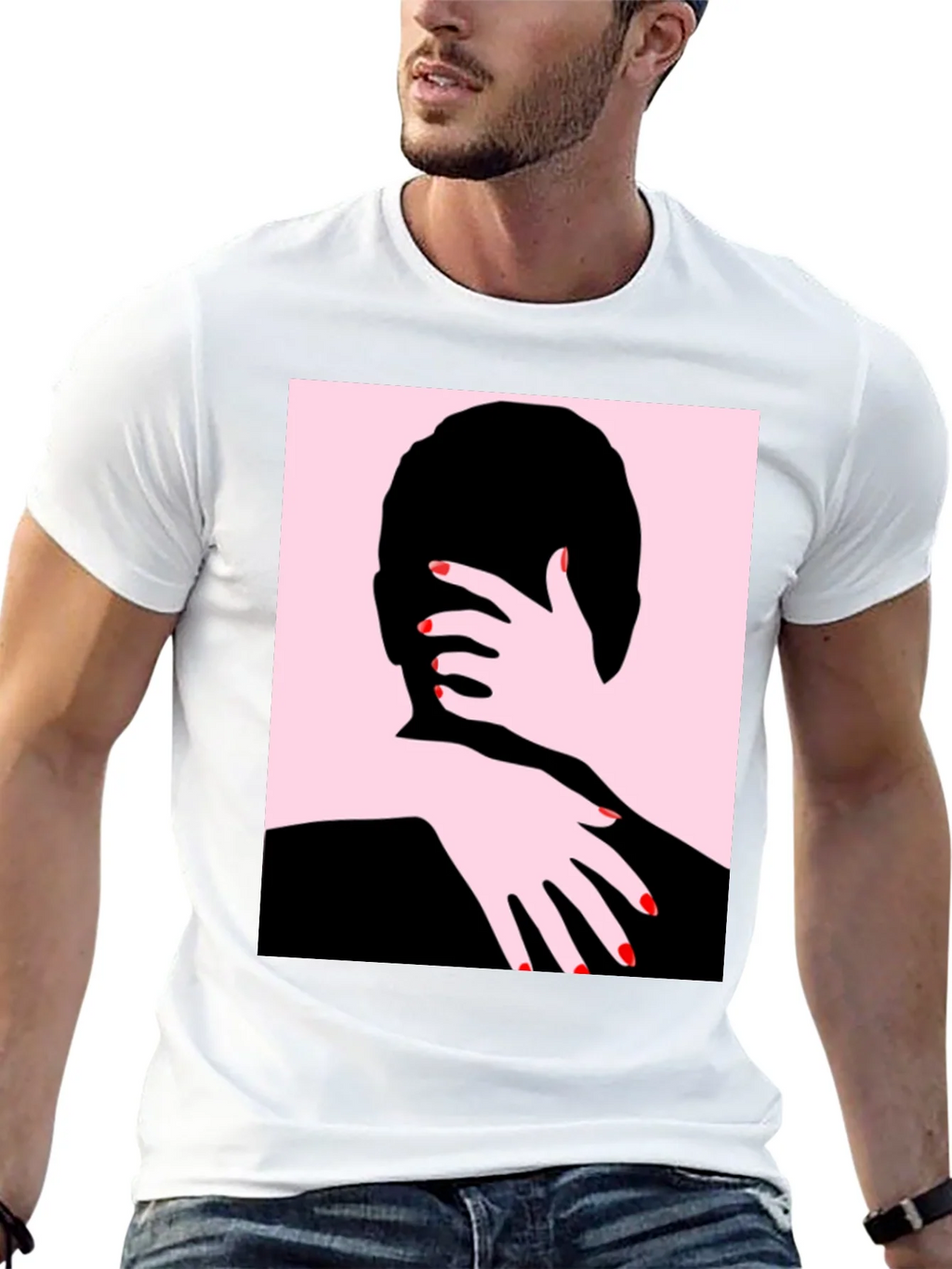Embrace Graphic Tee - Stylish Cotton Blend Shirt