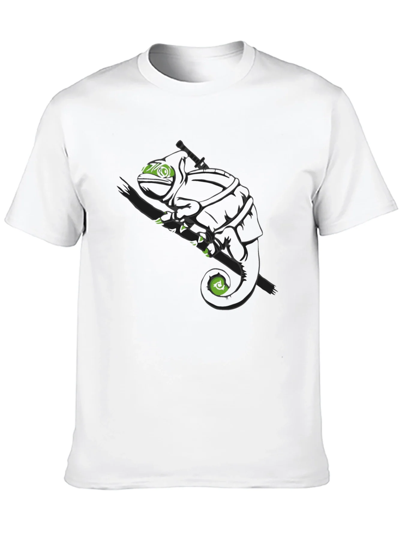 Ninja Chameleon Black T-Shirt - Stealthy Style