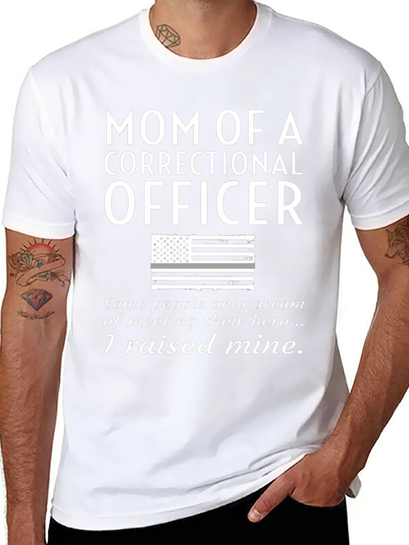 Correctional Officer Mom Pride T-Shirt