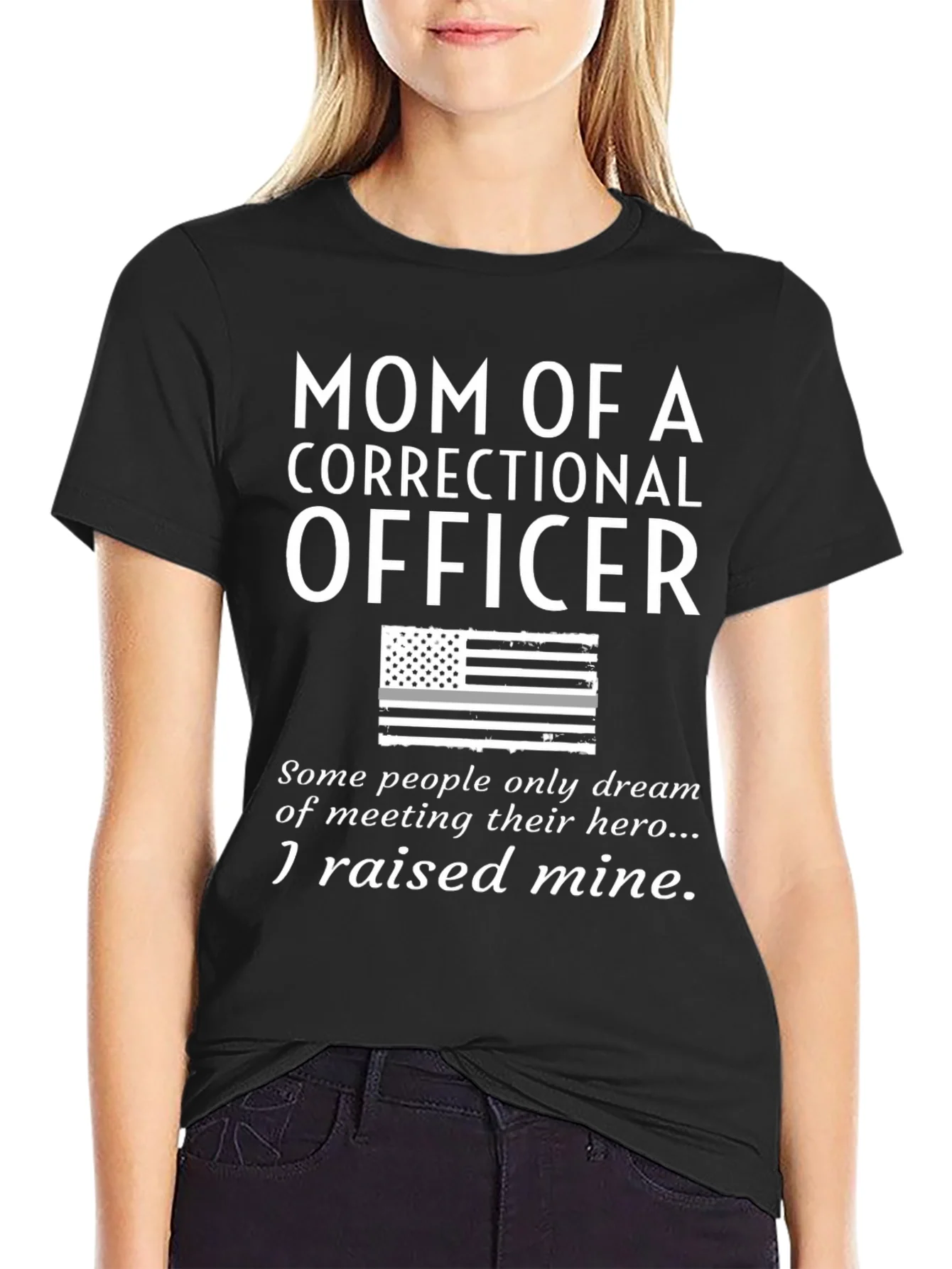 Correctional Officer Mom Pride T-Shirt