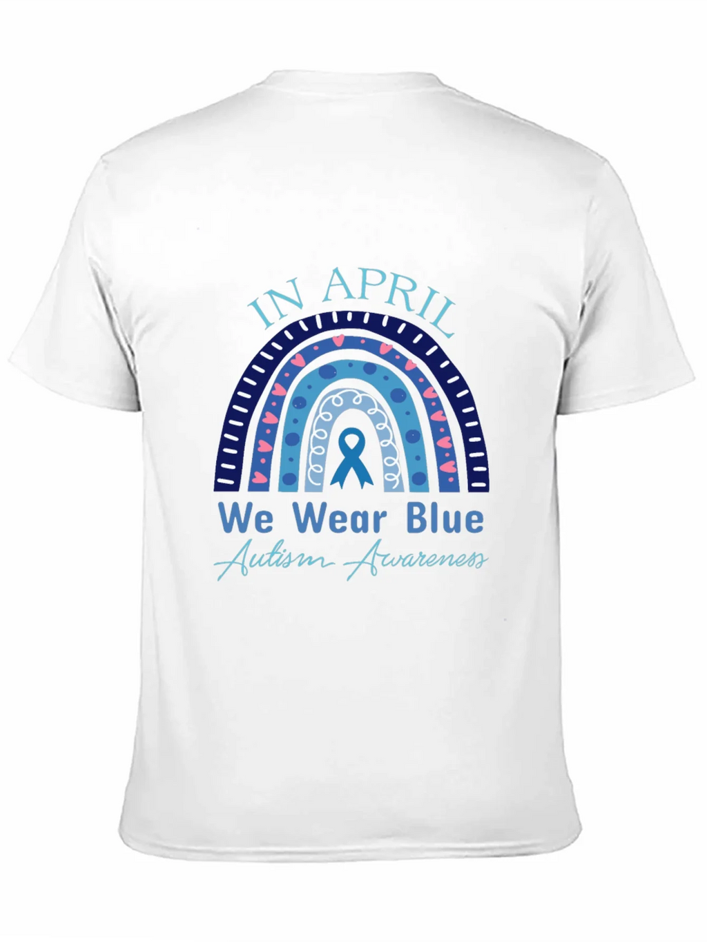 Autism Awareness T-Shirt - In April We Wear Blue