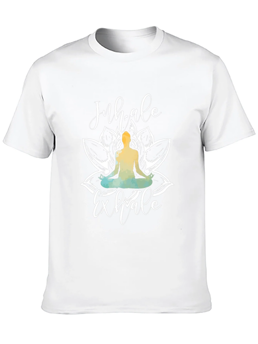 Inhale Exhale Yoga Graphic Tee