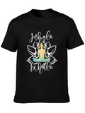 Inhale Exhale Yoga Graphic Tee