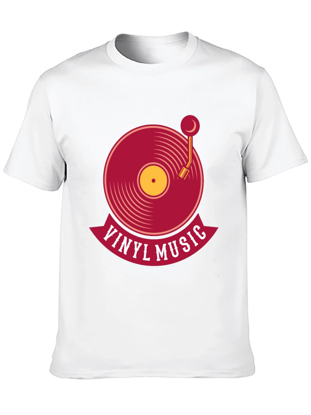 Vinyl Music Graphic T-Shirt