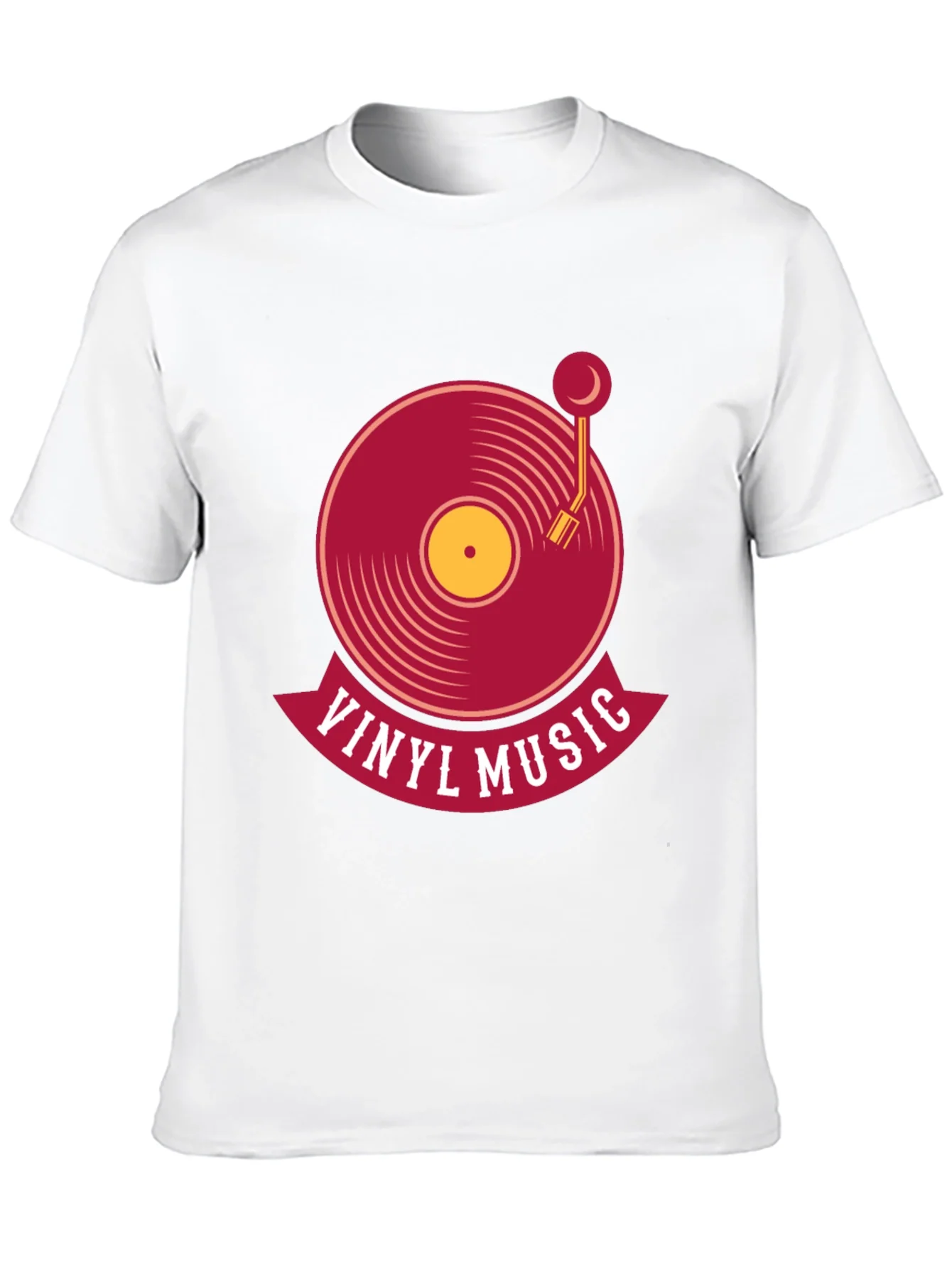 Vinyl Music Graphic T-Shirt