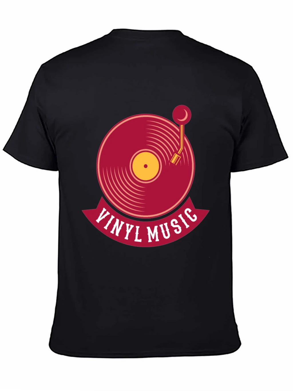 Vinyl Music Graphic T-Shirt