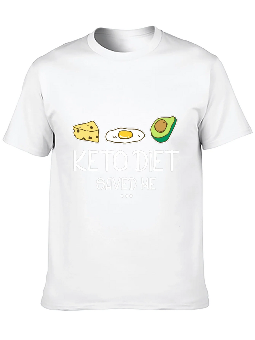 Keto Diet Saved Me Funny Graphic T-Shirt