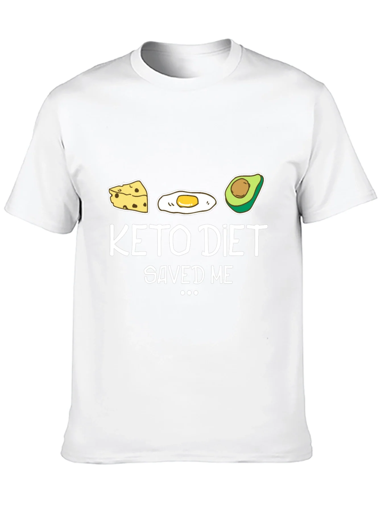 Keto Diet Saved Me Funny Graphic T-Shirt