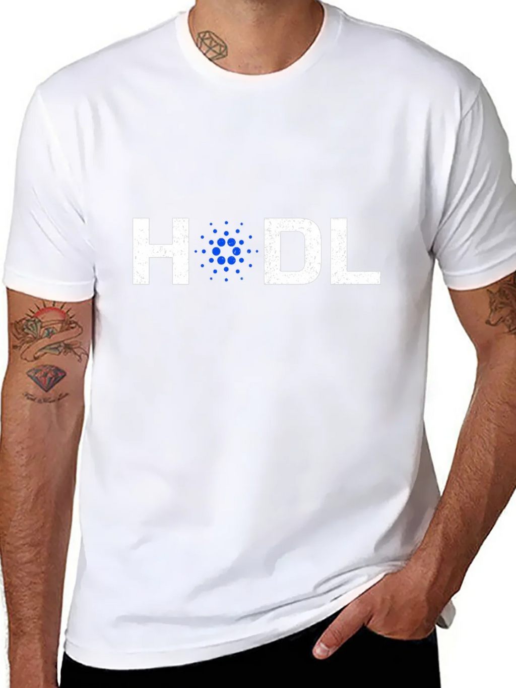 HODL Crypto T-Shirt - Cardano ADA Bitcoin