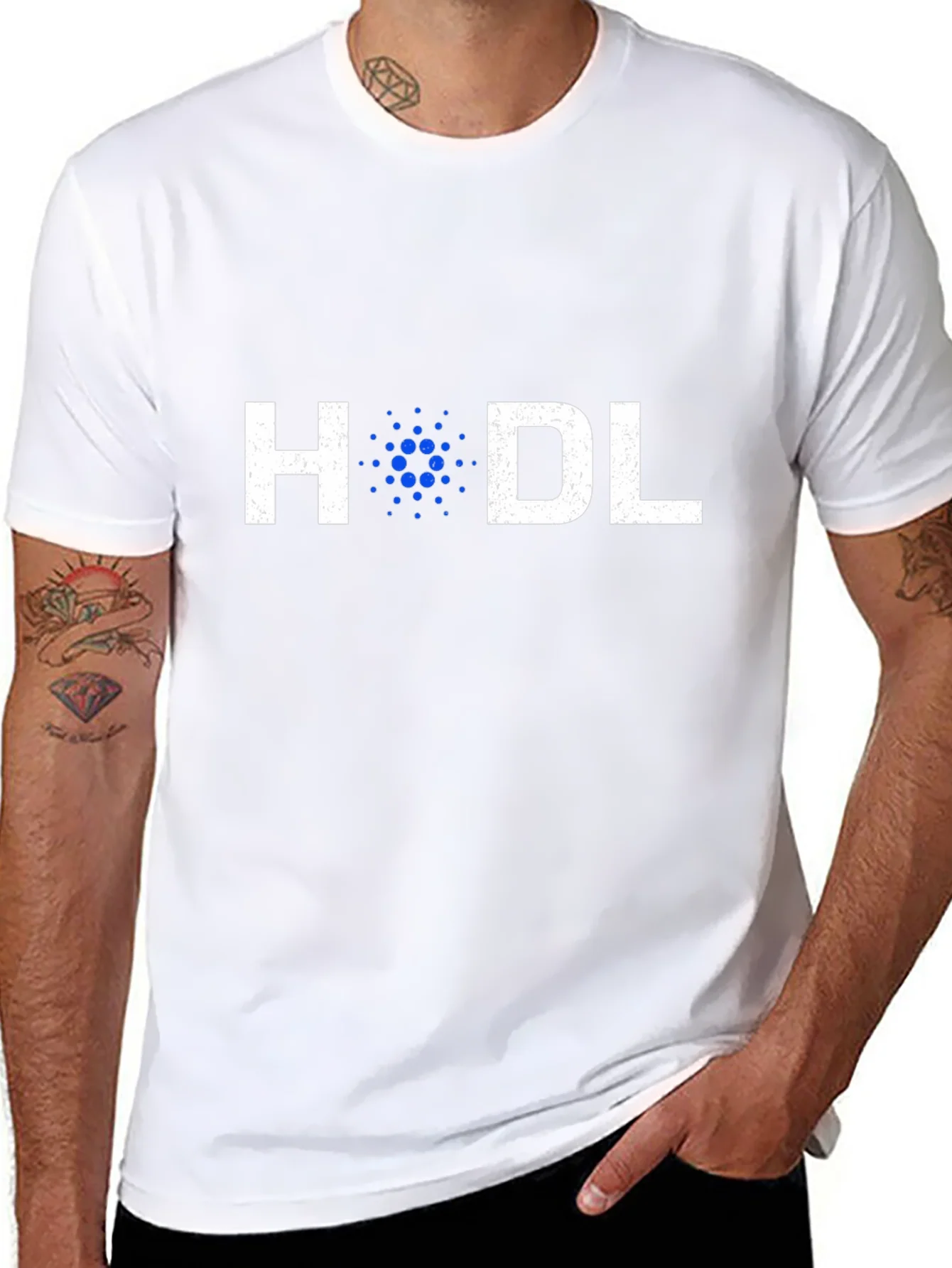 HODL Crypto T-Shirt - Cardano ADA Bitcoin