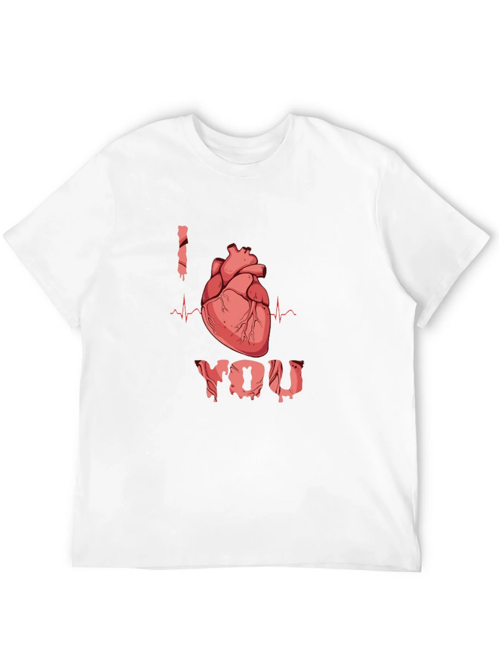 I Heart You T-Shirt - Anatomical Heart Design