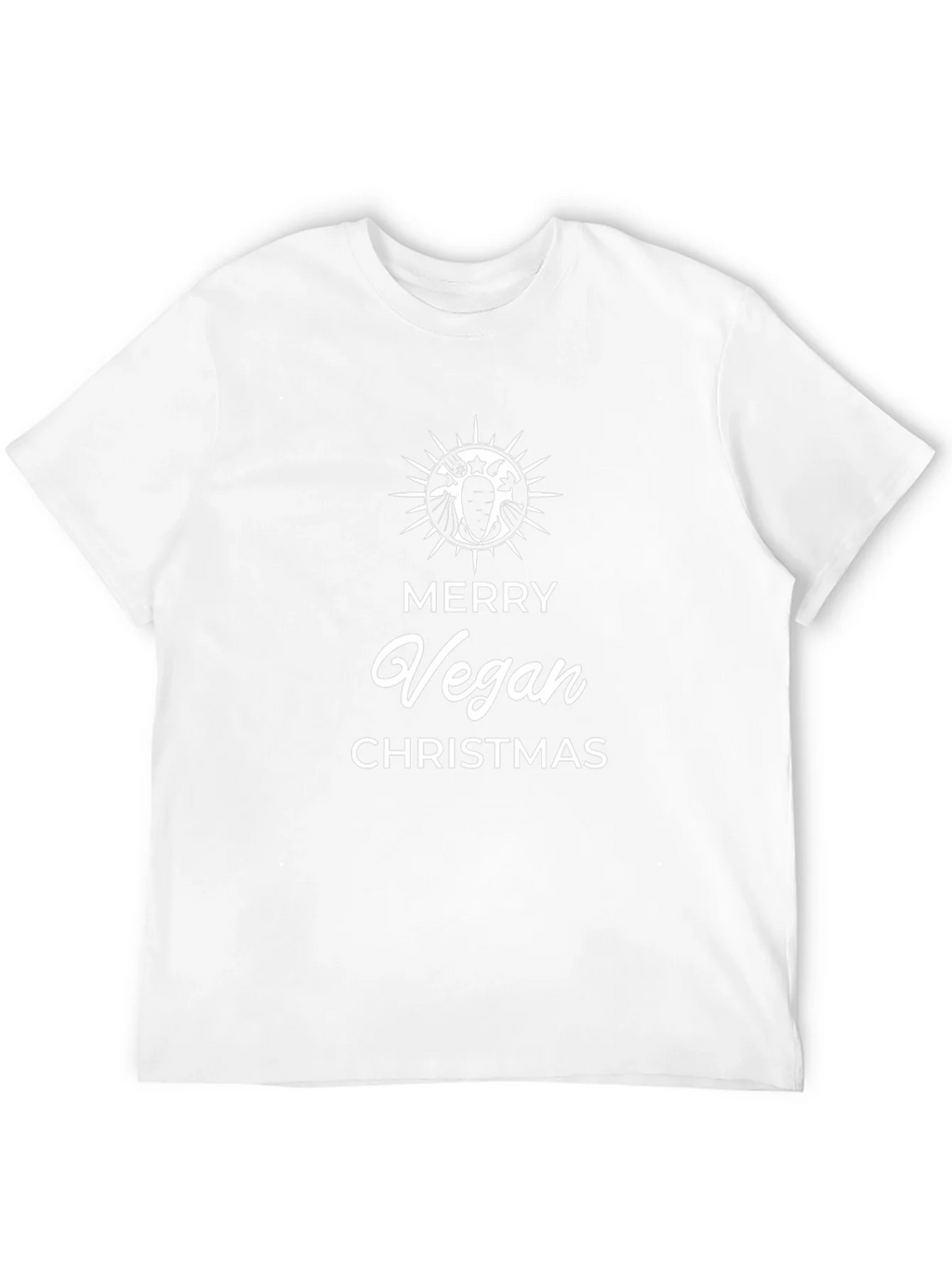 Merry Vegan Christmas T-Shirt - Holiday Gift
