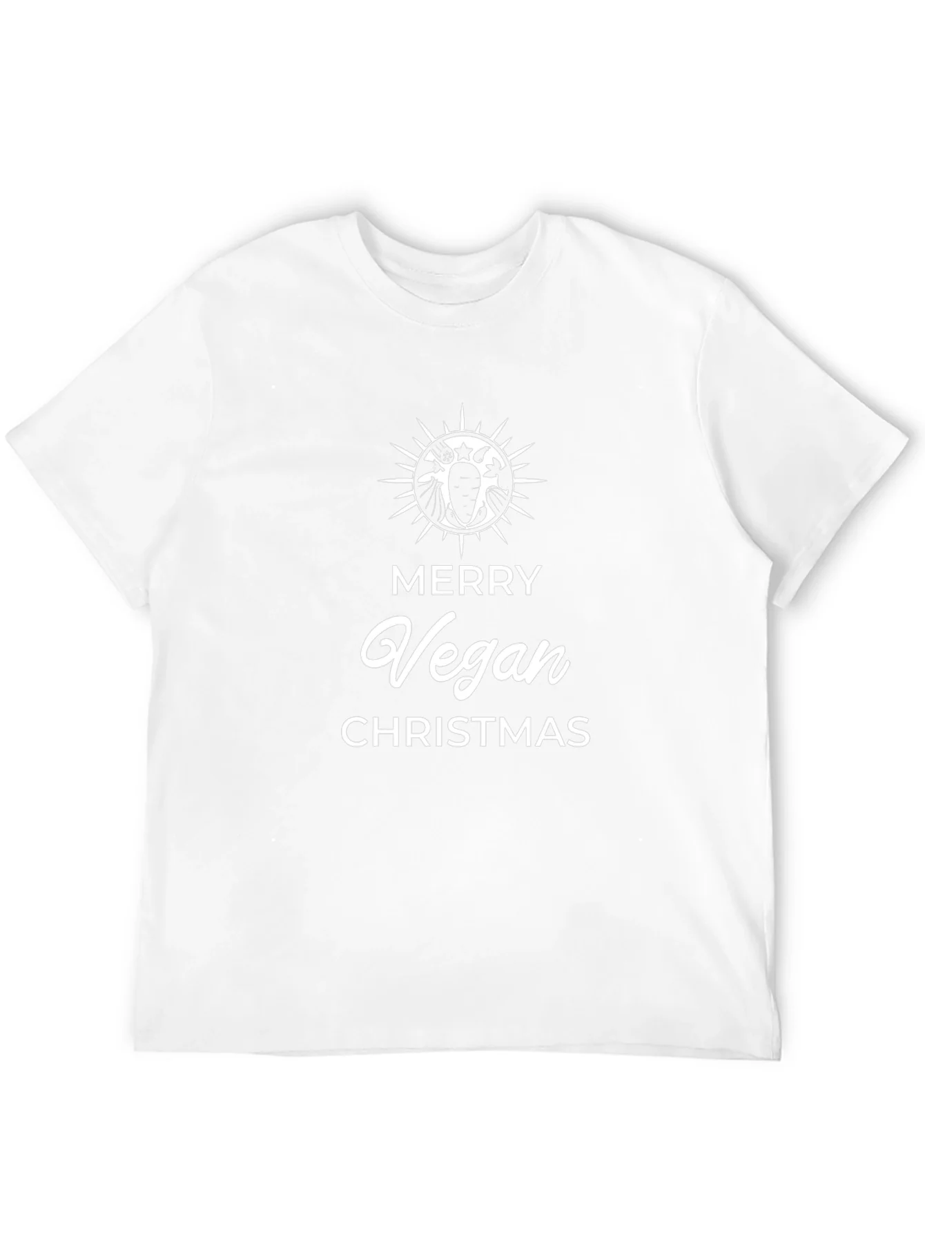 Merry Vegan Christmas T-Shirt - Holiday Gift