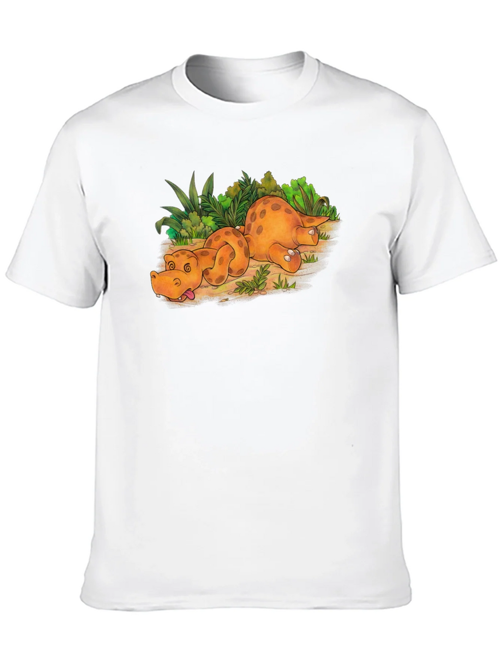 Cartoon Dino Nap T-Shirt
