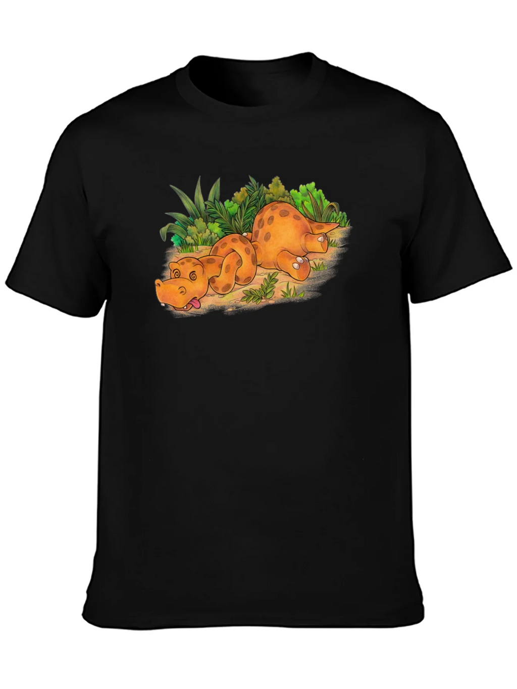 Cartoon Dino Nap T-Shirt