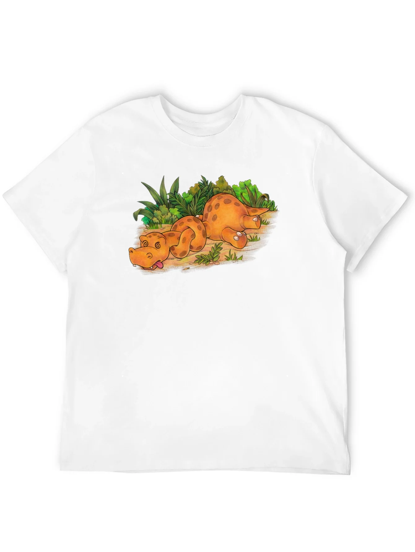 Cartoon Dino Nap T-Shirt