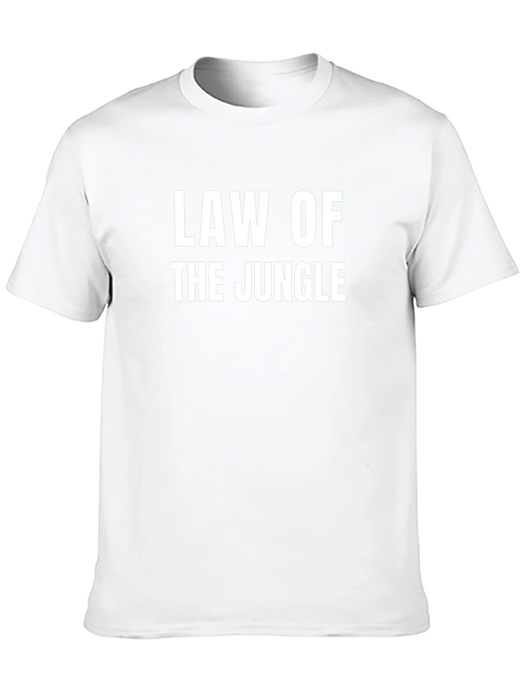 Law of the Jungle T-Shirt - Black Graphic Tee