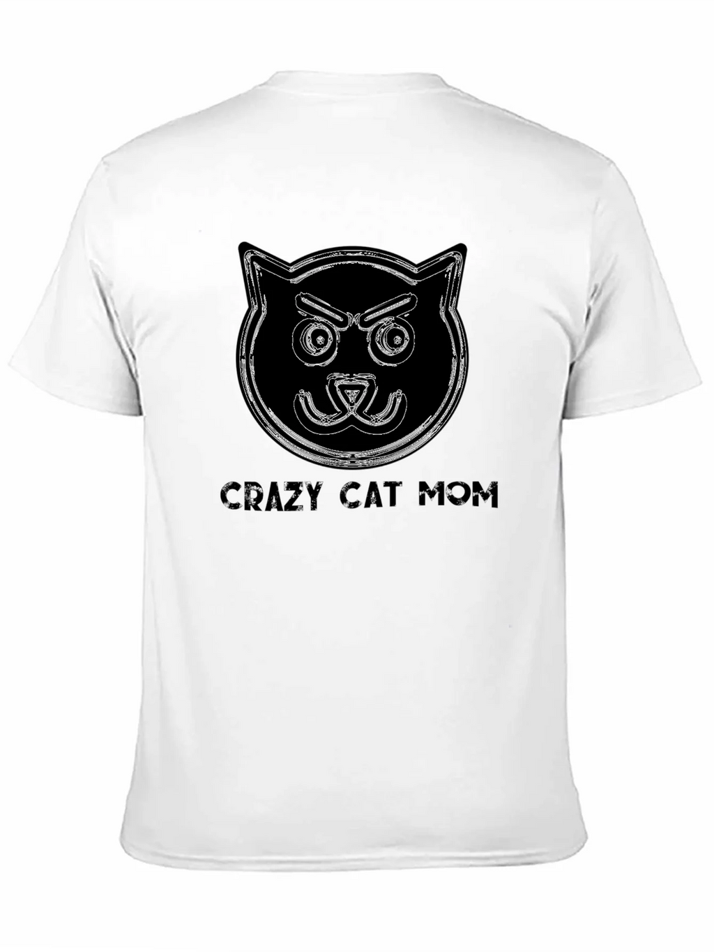 Crazy Cat Mom T-Shirt - Funny Cat Lover Tee