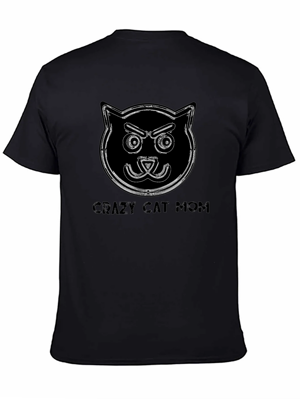 Crazy Cat Mom T-Shirt - Funny Cat Lover Tee
