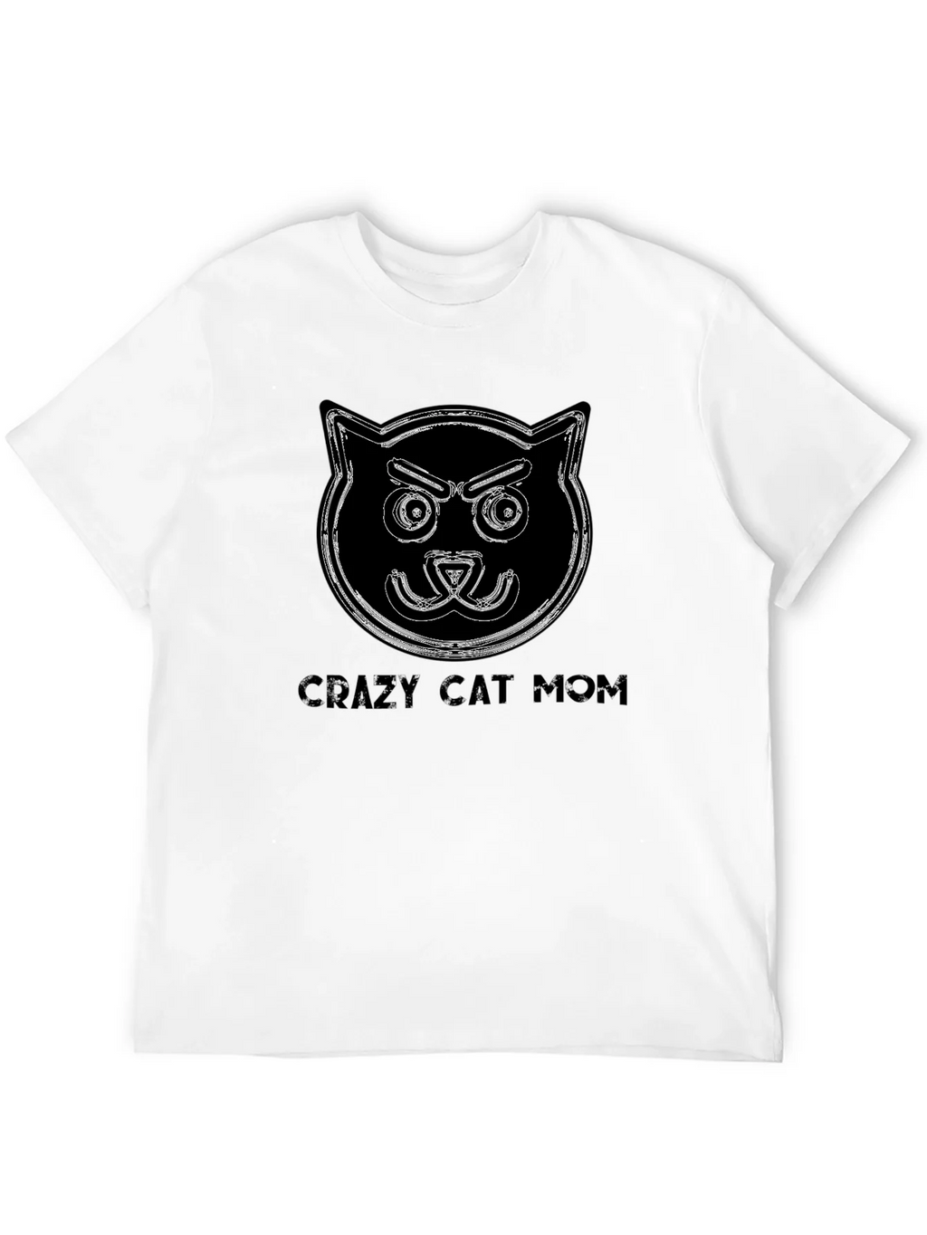 Crazy Cat Mom T-Shirt - Funny Cat Lover Tee