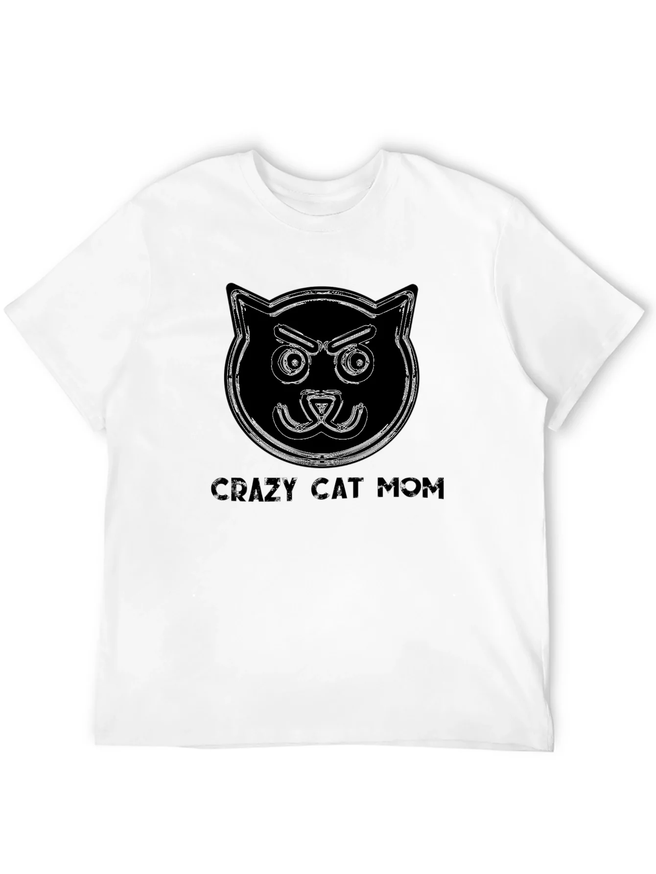 Crazy Cat Mom T-Shirt - Funny Cat Lover Tee