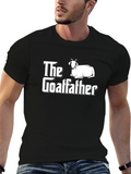The Goatfather Funny Graphic T-Shirt