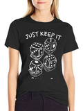 Dice Graphic T-Shirt - Gamer Style Tee