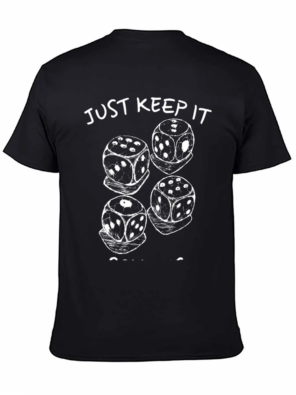 Dice Graphic T-Shirt - Gamer Style Tee