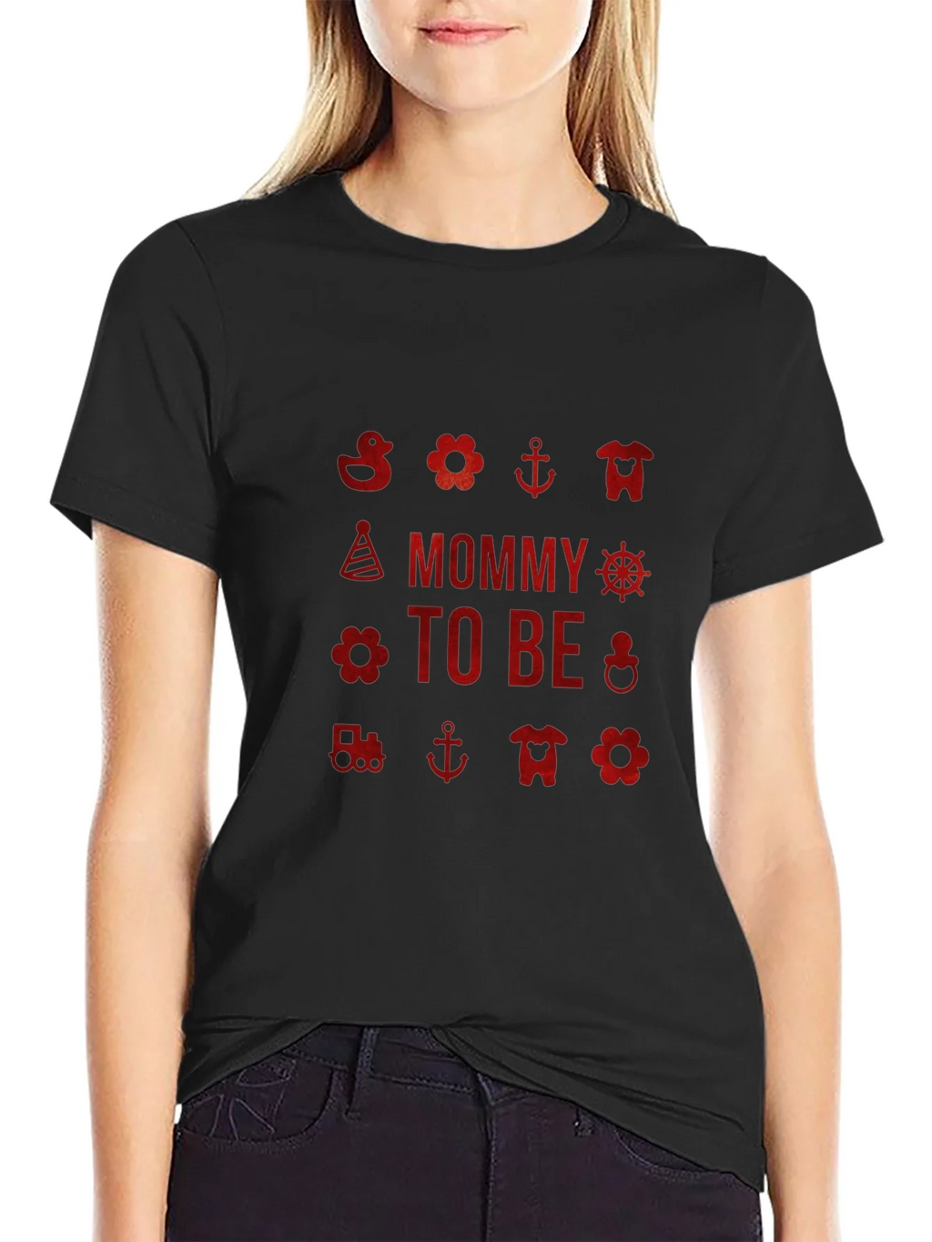 Mommy To Be Graphic T-Shirt - Expecting Mothers