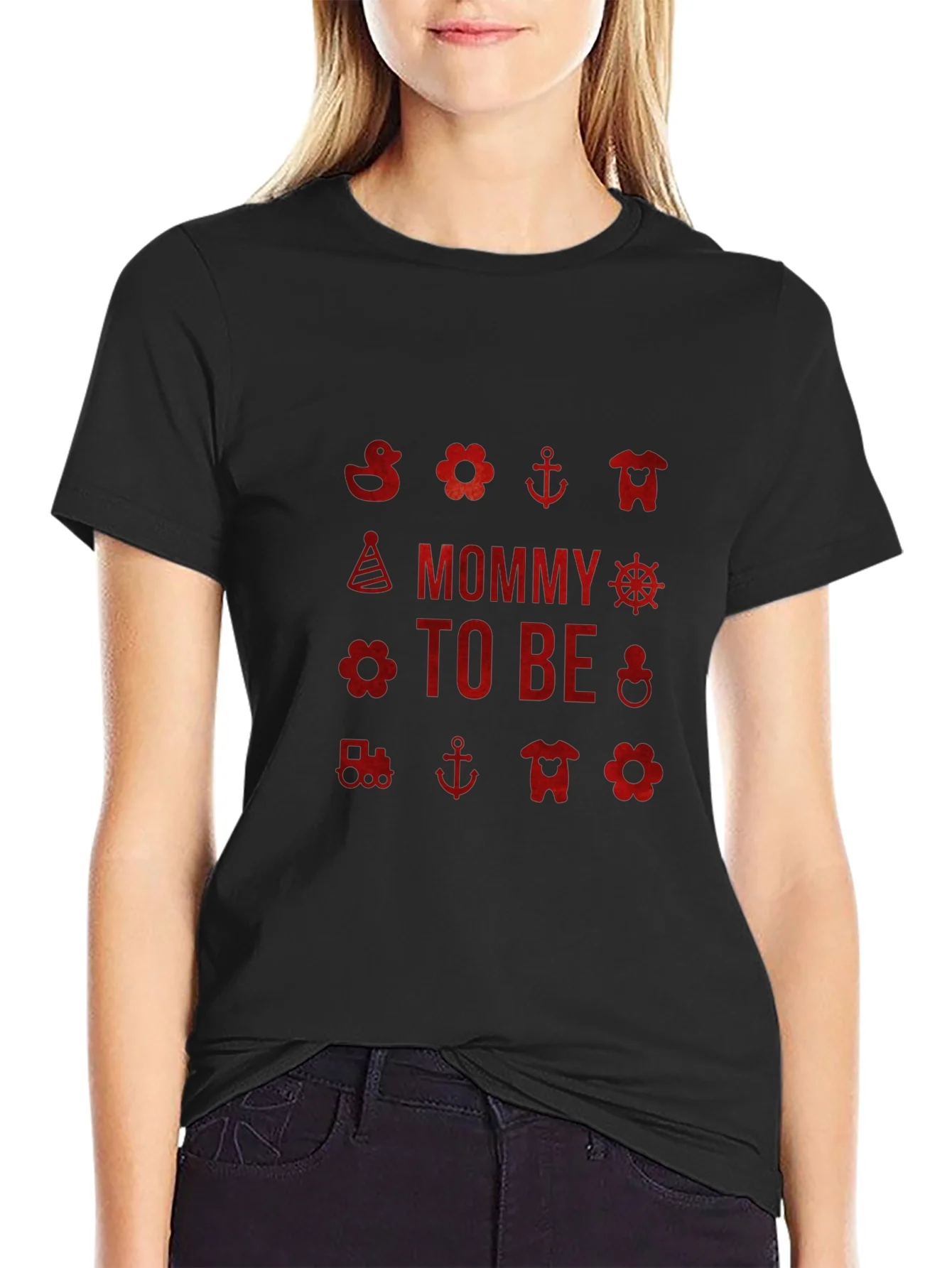 Mommy To Be Graphic T-Shirt - Expecting Mothers