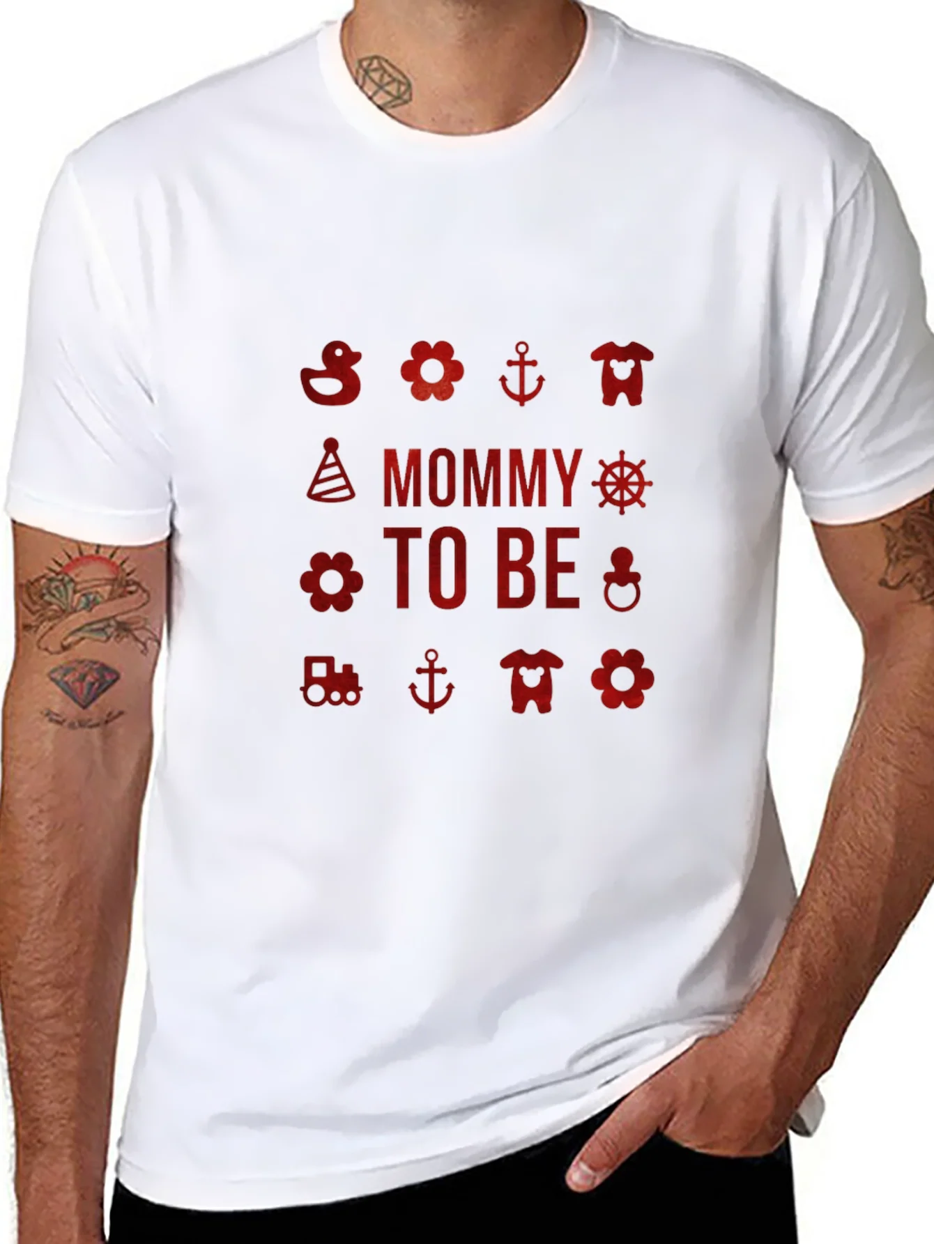 Mommy To Be Graphic T-Shirt - Expecting Mothers