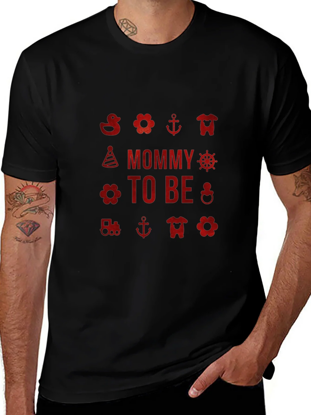 Mommy To Be Graphic T-Shirt - Expecting Mothers